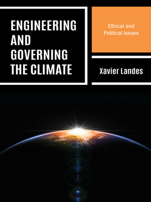 cover image of Engineering and Governing the Climate